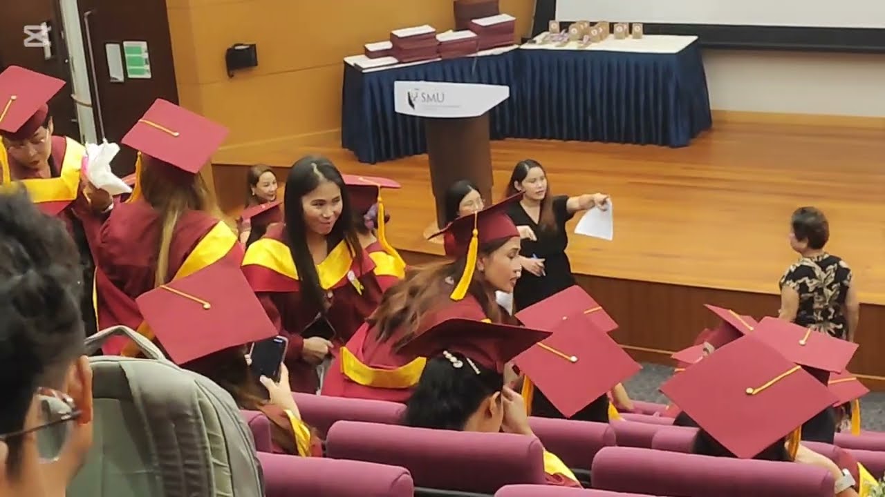 Honored to witness our friends graduation in Sg