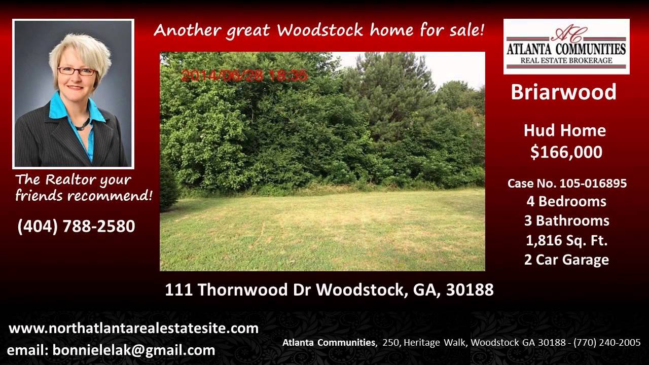 Cherokee County  HUD Homes for Sale   404-788-2580 4 Bedroom Home for sale in Cherokee County