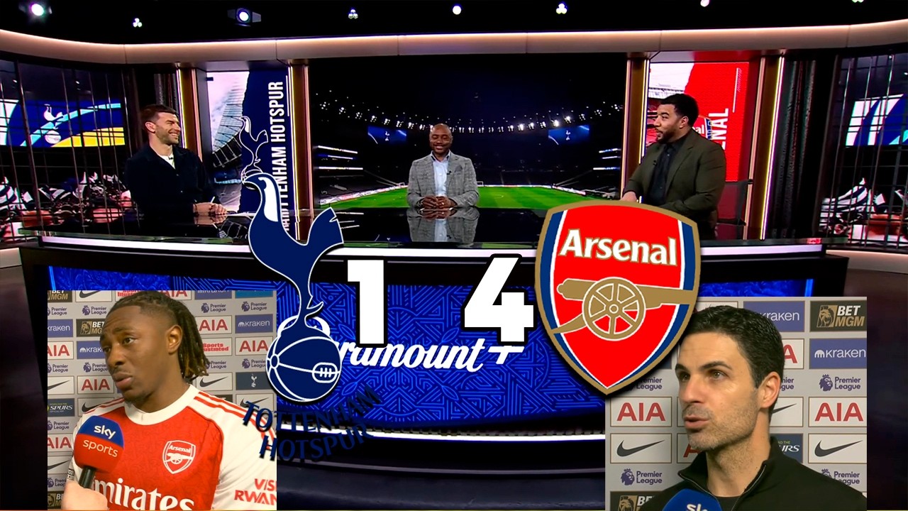 THE MEDIA IS SHOCKED BY THE ARSENAL! FULL POST-MATCH REACTION AFTER ARSENAL DEFEATS SPURS 4–1