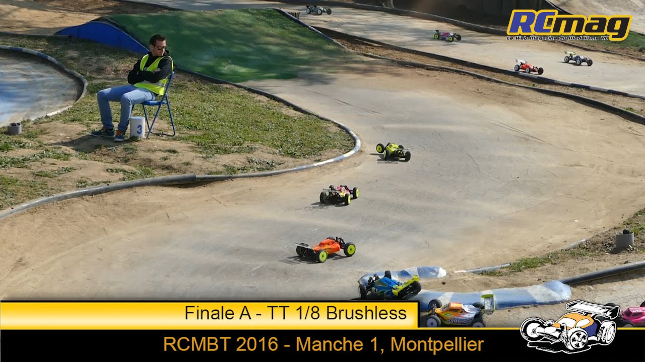 RCMBT 2016 Montpellier  Finale A  TT 1/8 Brushless
