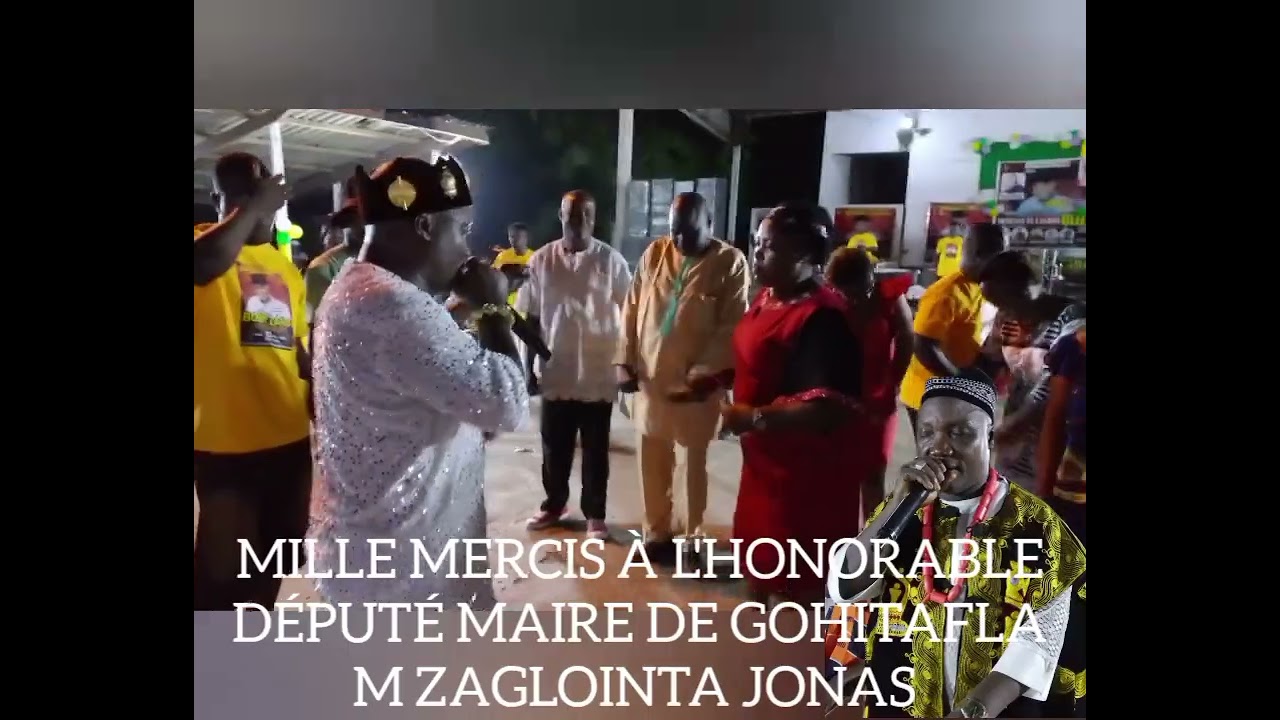 BOBY ZARA dédicace hommage à l'honorable député maire IRIE JONAS 