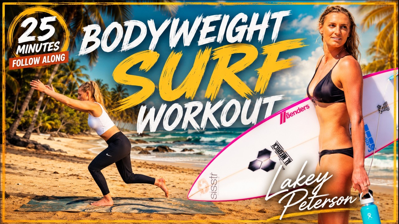 30 MINUTE WORKOUT // BODY-WEIGHT // LAKEY PETERSON