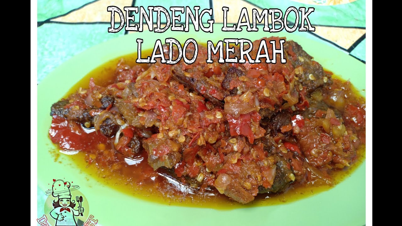 Resep DENDENG LAMBOK CABE MERAH khas Dapur Uni ET