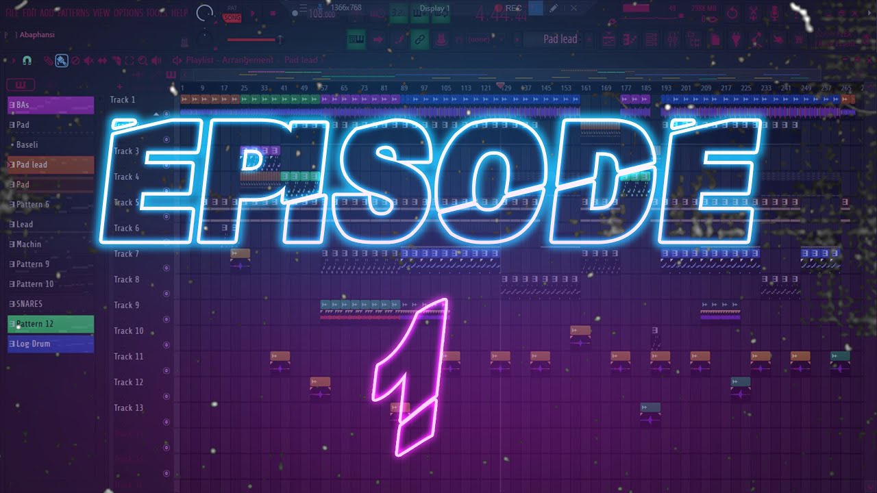 Episode 1 : Producing Amapiano in FL Studio From Scratch + Free FLP