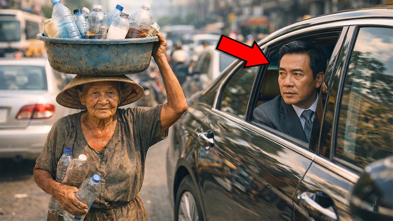 Tỷ ph&uacute; chết lặng khi thấy mẹ 80 tuổi b&aacute;n nước giữa d&ograve;ng xe &mdash; h&agrave;nh động sau đ&oacute; khiến tất cả sững sờ!