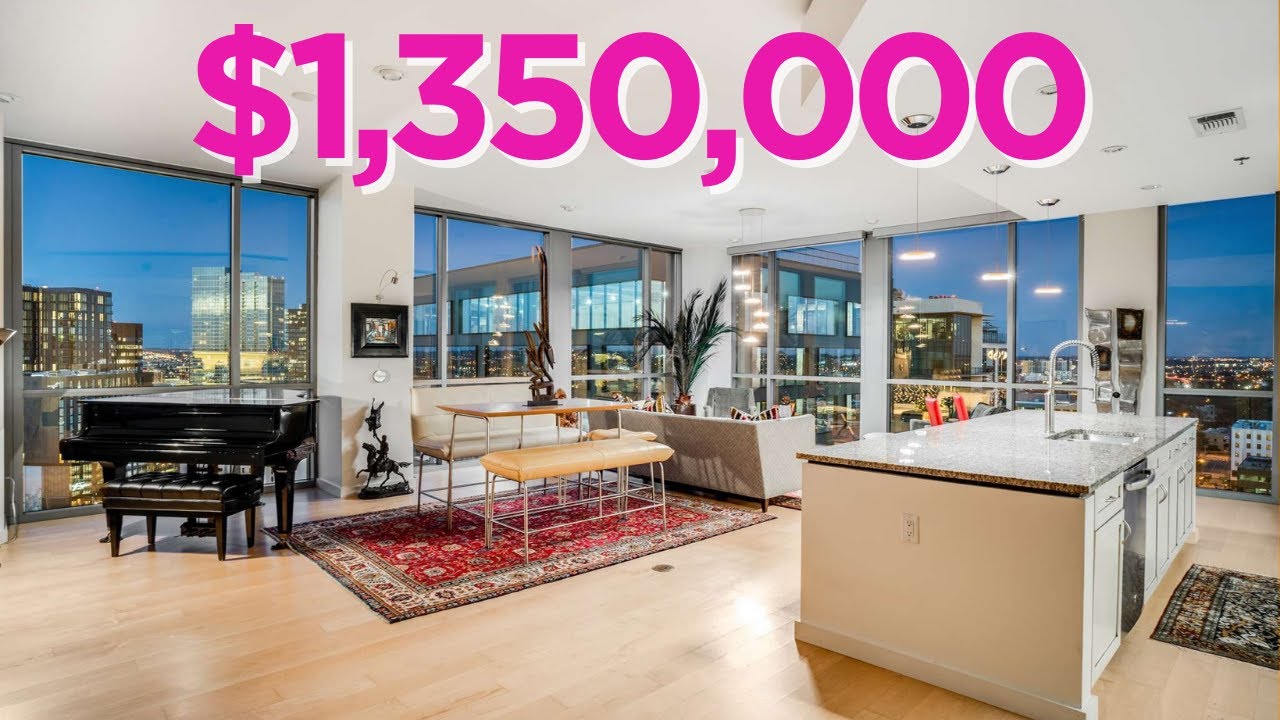 Incredible Luxury Condo in Nashville, TN - Top Floor with Stunning Views of the City!