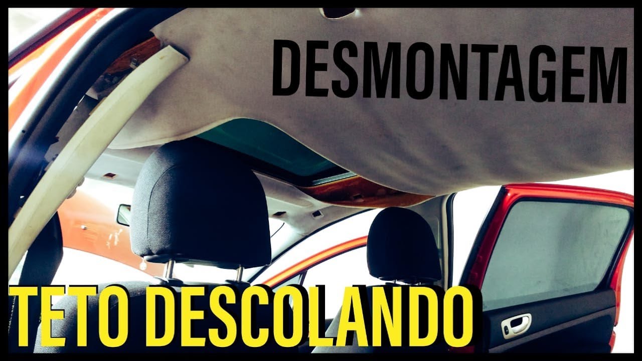FORRO DE TETO DO PEUGEOT 307  CAINDO?? A REFORMA [PARTE 1 - DESMONTAGEM] - «NICOLAS TEIXEIRA TV»