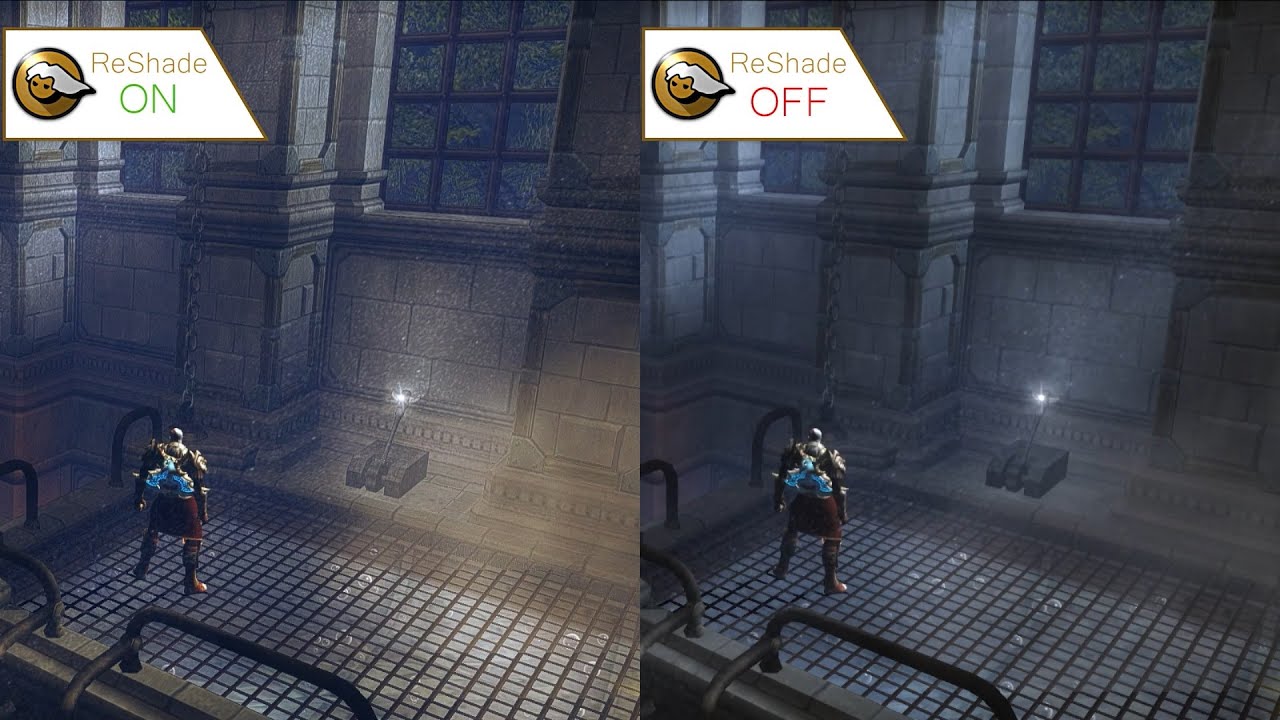 RPCS3 (PS3 Emulator) - God of War Collection | God of War 2 HD ReShade 4.7.0 [Comparison]