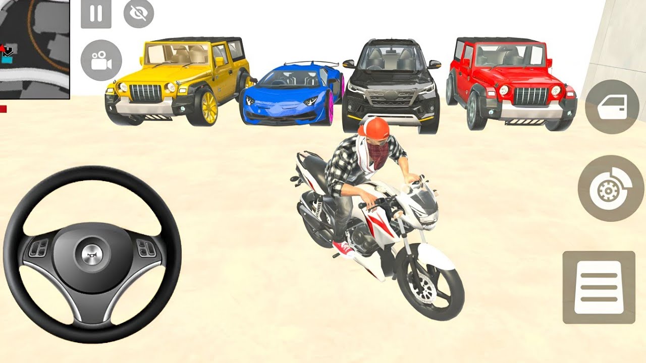 Car Bike Game | Franklin Purchase New Thar | Indian Theft Auto Simulator | Android Gameplay