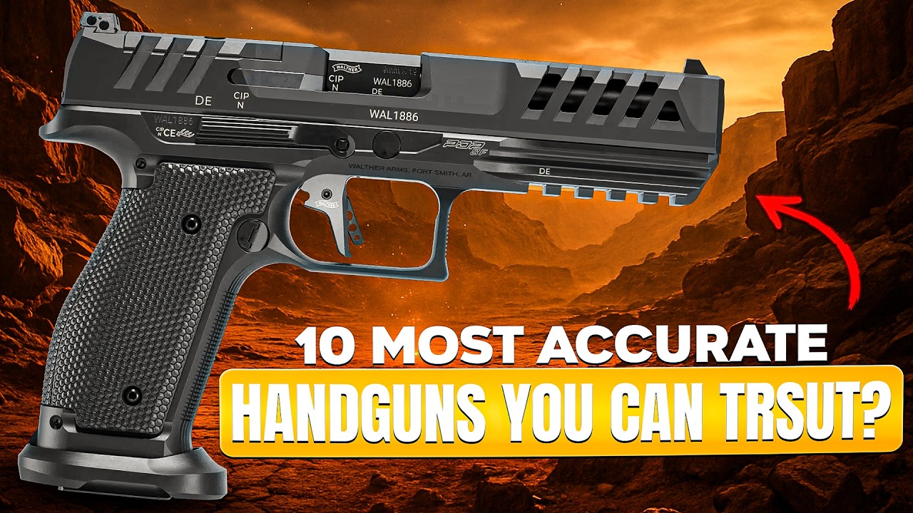 10 Most Accurate Handguns You Can Trust in 2026!
