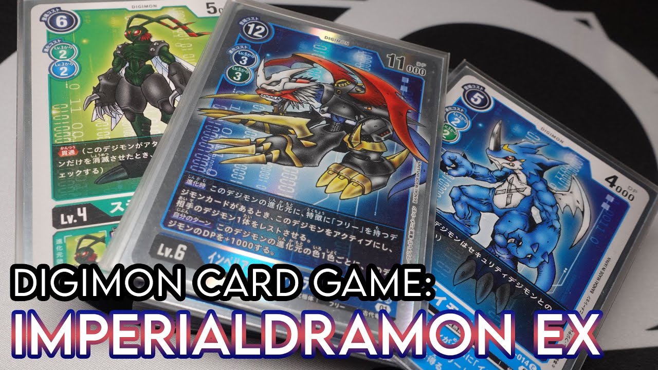 Imperialdramon Deck Profile 2.0! (Digimon Card game)