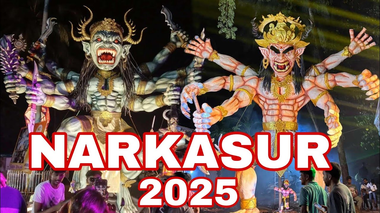 NARKASUR 2025 | Narkasur in goa | Betim #thegoanboy #narkasuringoa 