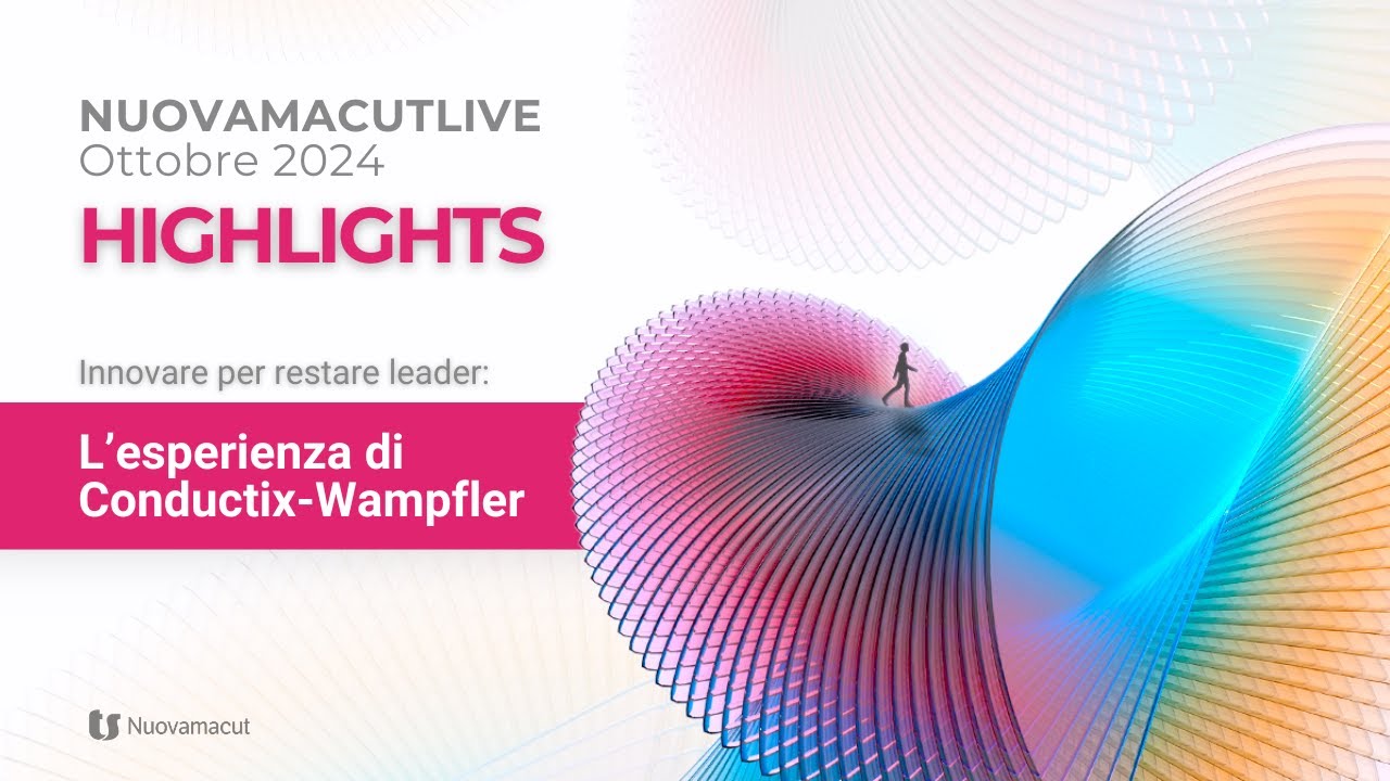 Stampa 3D e Innovazione: La trasformazione vincente di Conductix-Wampfler | NuovamacutLive 2024