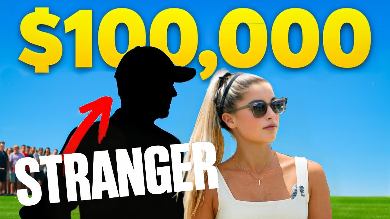 Playing A Pro Golf Tournament For $100k (MY CADDIE QUIT)