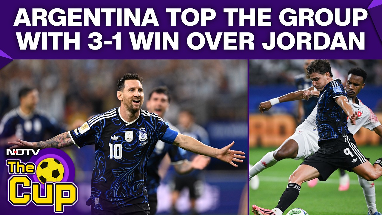 FIFA World Cup 2026 | Jordan vs Argentina Highlights | Argentina Top Group With 3-1 Win Over Jordan