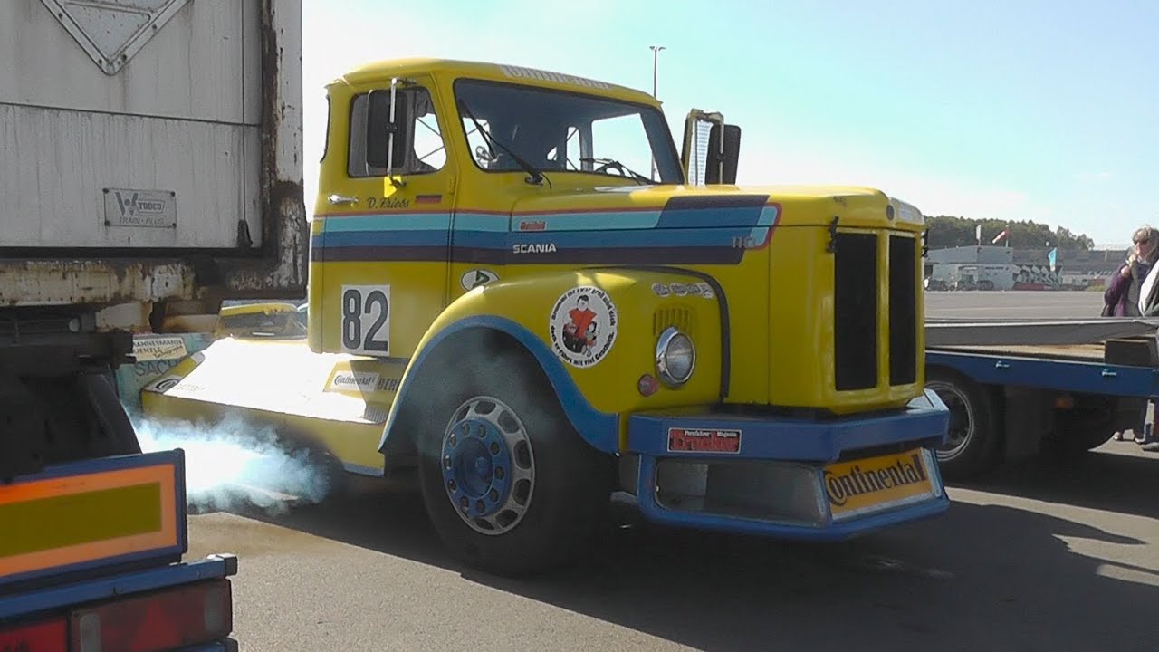 Scania 110 Vintage Race Truck HD Lausitzring