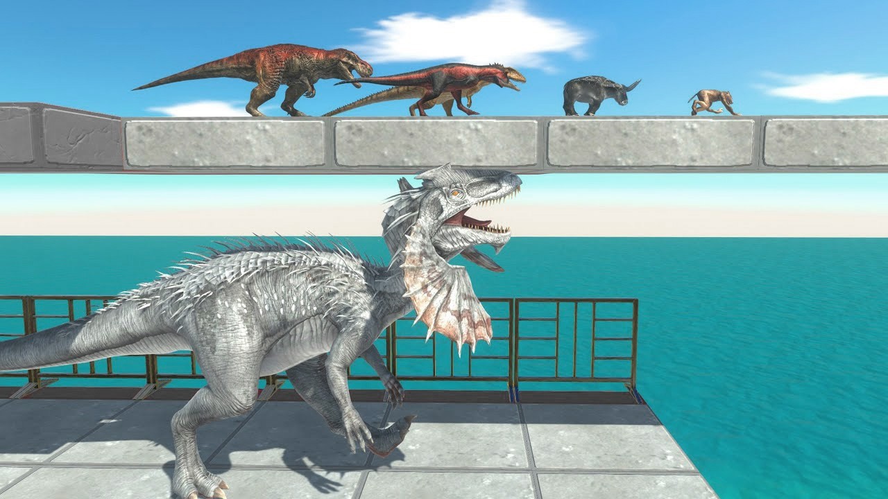 Dilophosaurus Challenge - Which Animal Can Escape The Pursuit Of Dilophosaurus