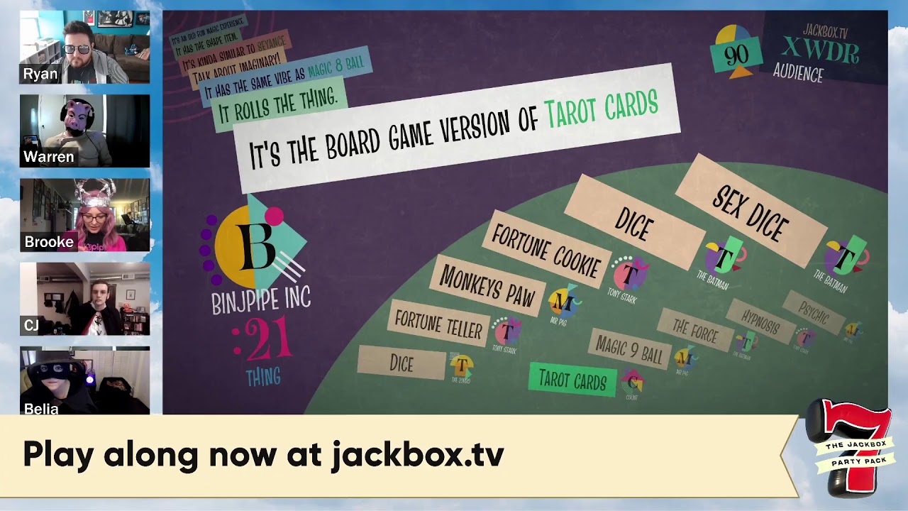 The Jackbox Party Club Halloween Special 10.29.20