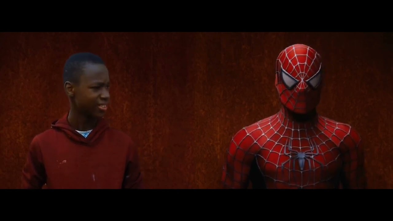 I Insert myself in Spiderman 2 using Capcut