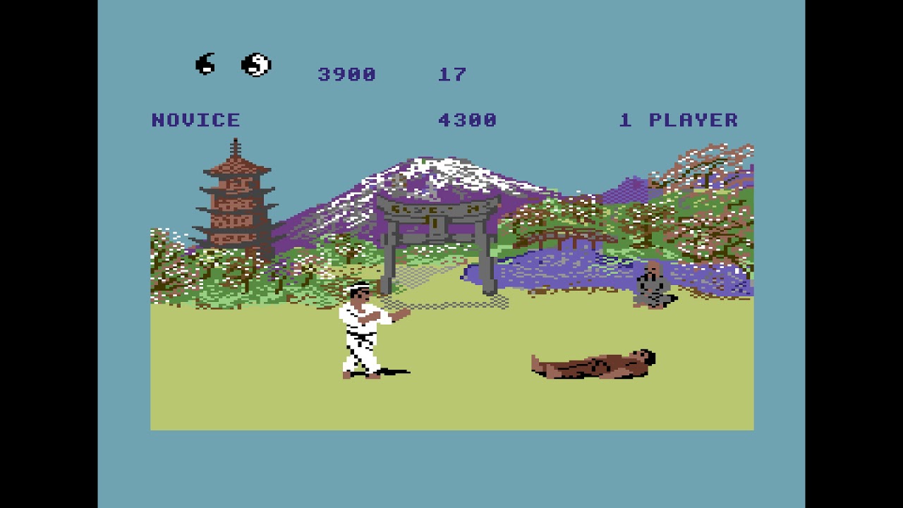 The Way of the Exploding Fist, C64 game 1985