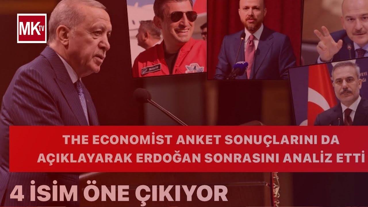 BİLAL ERDOĞAN İSMİ ARTIK NETLEŞTİ Mİ! The Economist Bile Açıkladı! İşte Erdoğan Sonrasına 4 İsim!