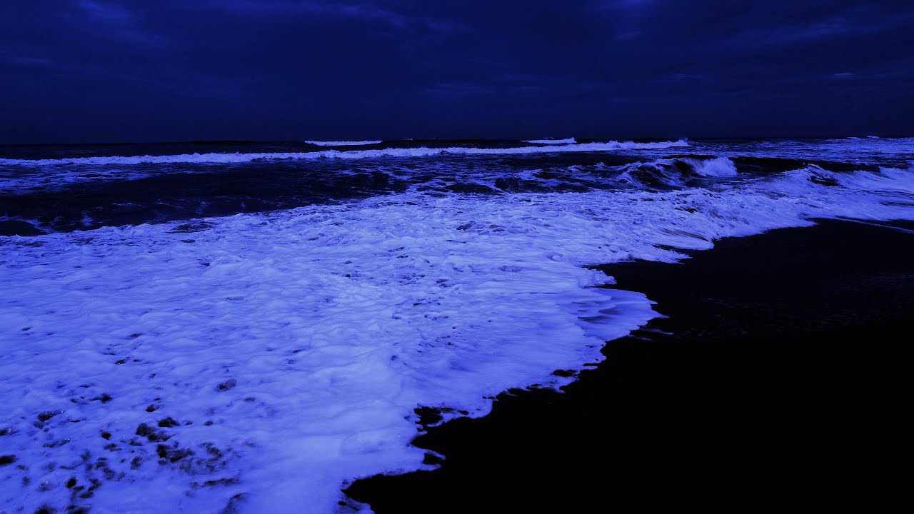 Ocean Waves For Deep Sleeping 10 Hours - Ocean Sounds for Mental Relaxation and Stress Release
