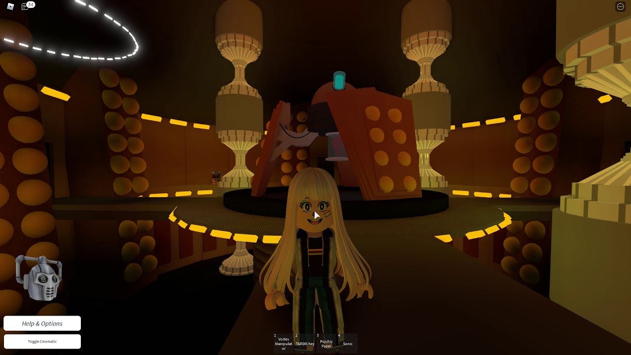 Roblox Tardis Classic Flight my Interiors part 1 of 2