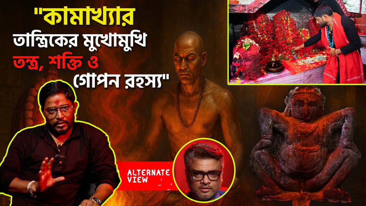 কামাখ্যার তান্ত্রিকের মুখোমুখি: তন্ত্র, শক্তি ও গোপন রহস্য | Dibyaajyoti Sastri | @alternateviewss ​