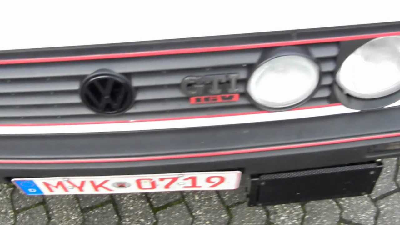 Golf 2 GTI 16V - 45iger Weber Doppelvergaser