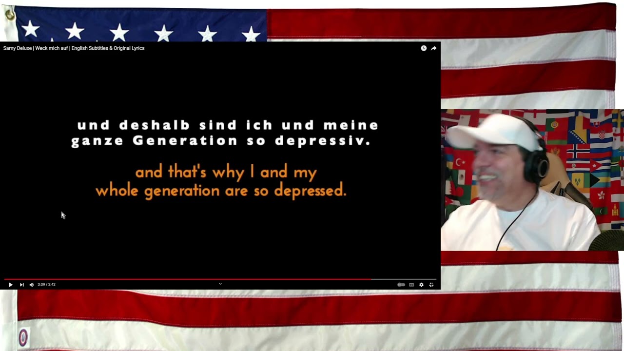 Samy Deluxe | Weck mich auf | English Subtitles & Original Lyrics - REACTION