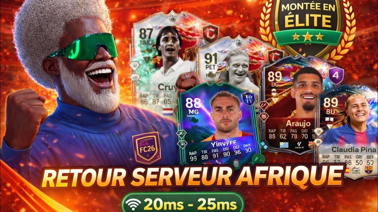 De retour sur le serveur Africain👊🔥