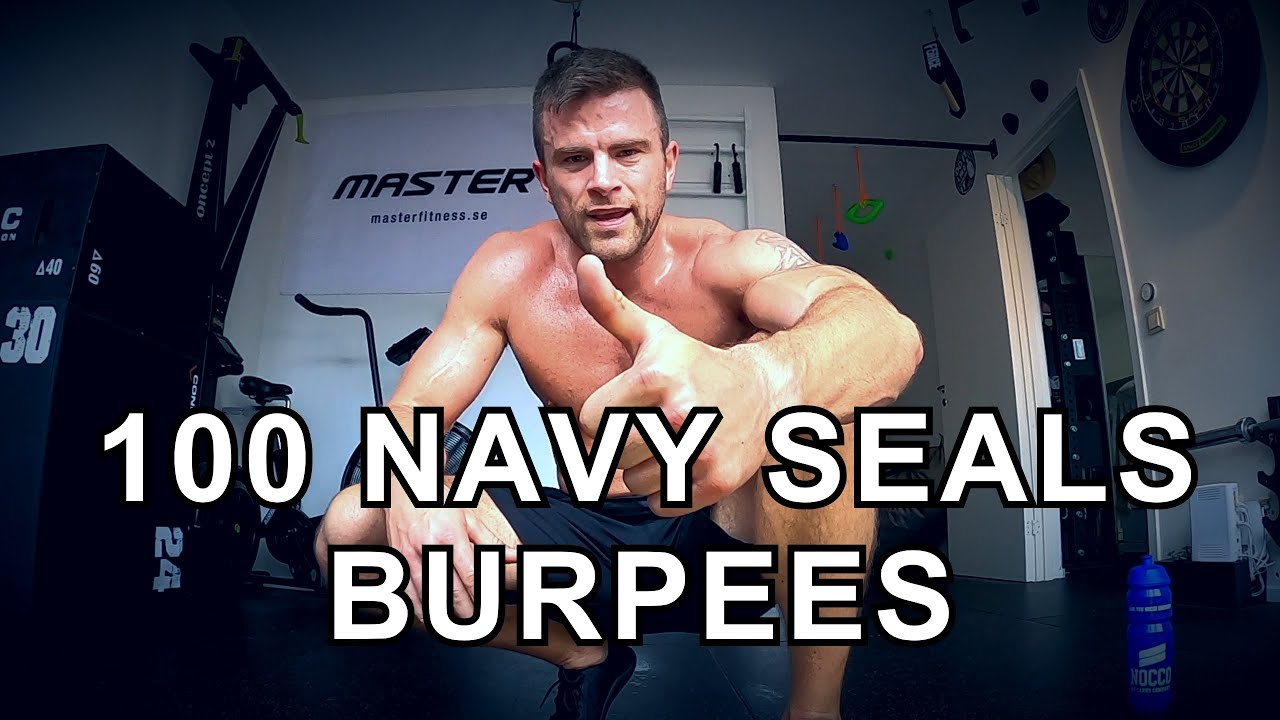 100 Navy Seals Burpees w/ 2 Squats (Iron Wolf)