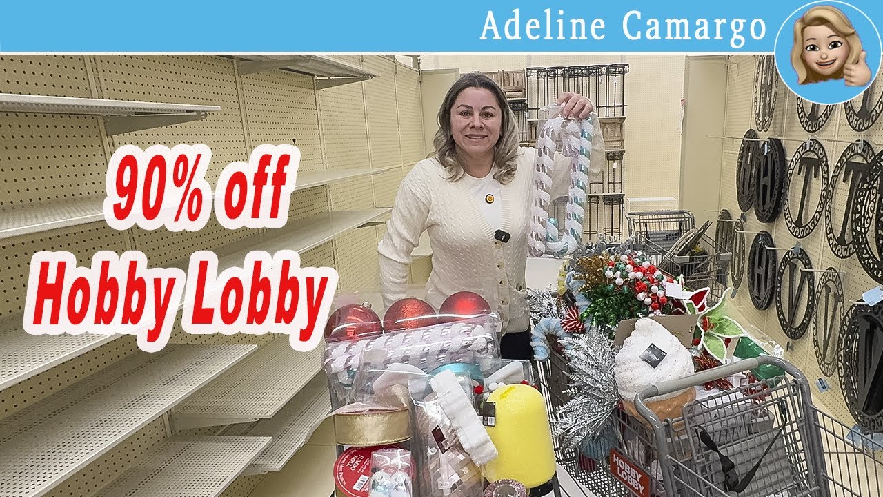 90% da Hobby Lobby  dois carrinhos ⁨@AdelineCamargo⁩