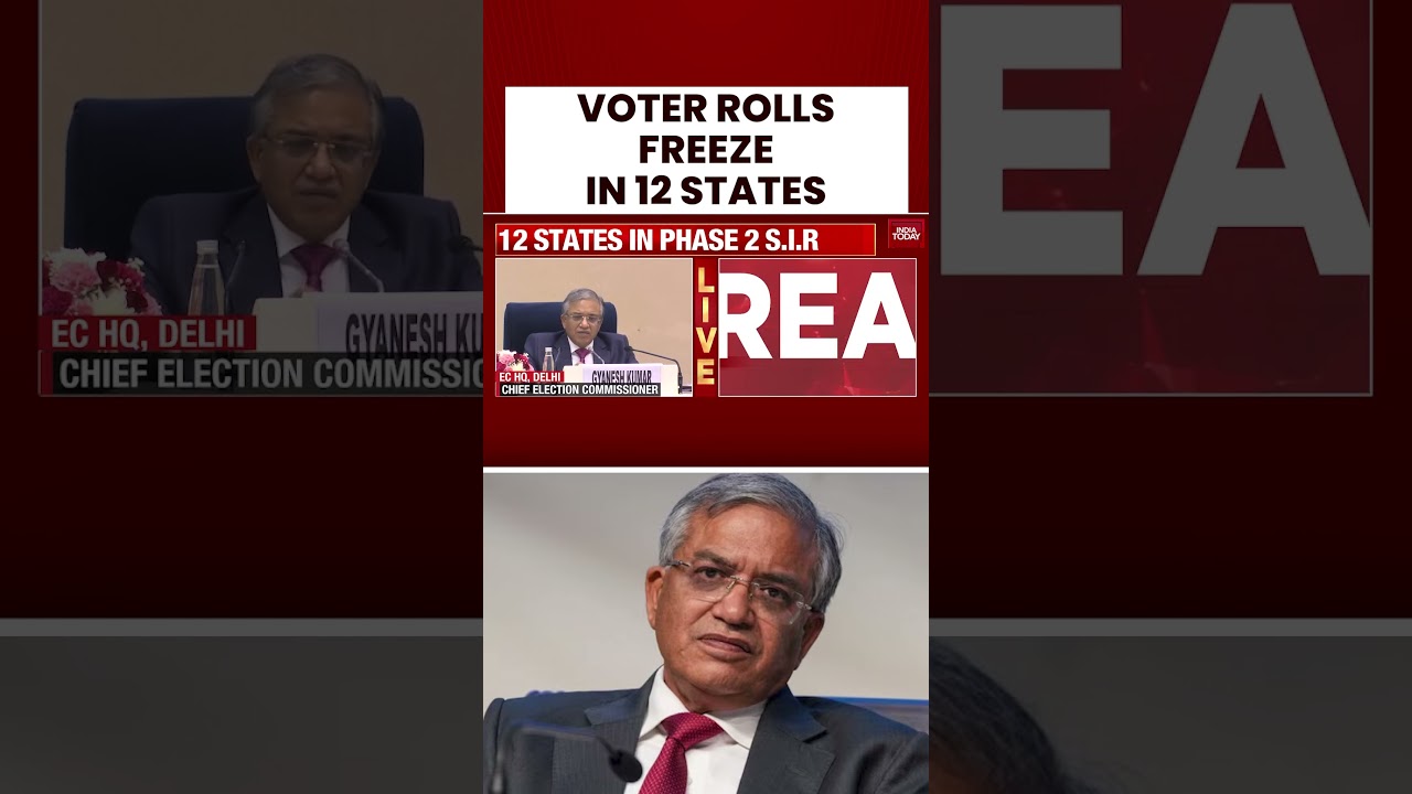 Pan-India SIR Launch: Voter List Revision Kicks Off Across 12 States, UTs