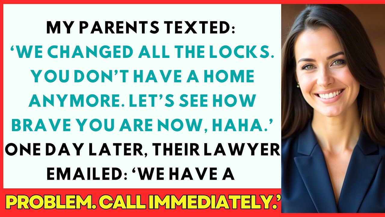My Parents Cut Me Off and Changed the Locks—But They Never Expected What Came Next...- Reddit Family