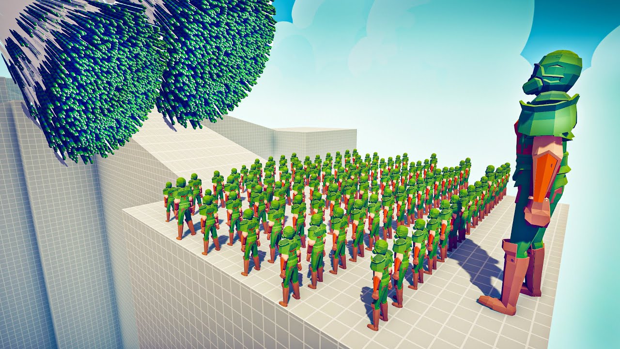 100x DOOMSLAYER + GIANT vs GODS DUO - Totally Accurate Battle Simulator TABS