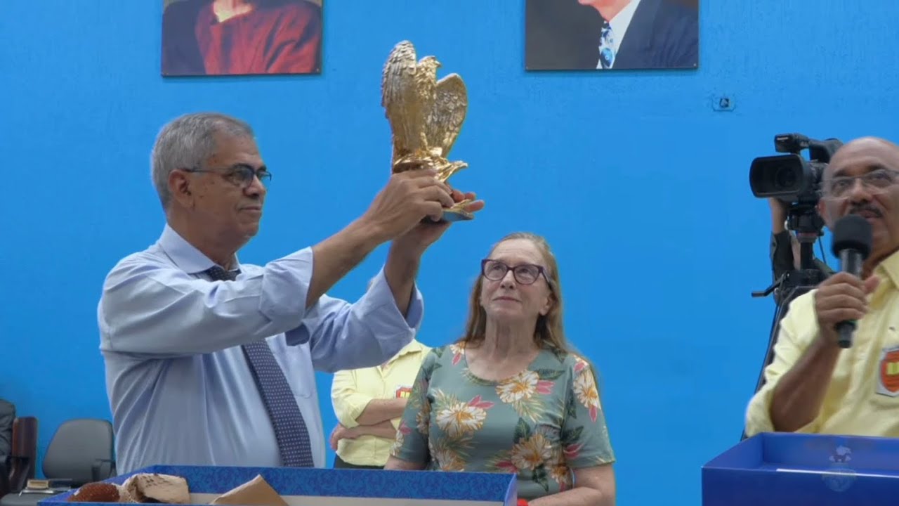 Homenagem da igreja de Goiânia ao Pastor Adil de Souza Sena - 04.03.2025