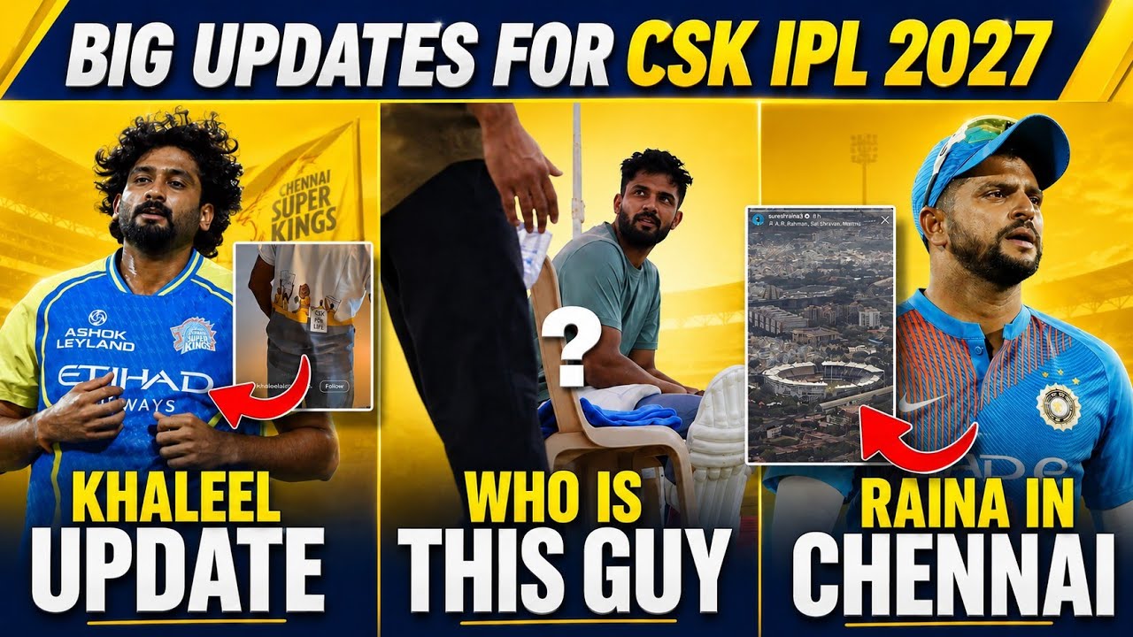 🟡 CSK BIG Updates Ahead of IPL 2027 🚨 | Dhoni, Coach, Trades & More !