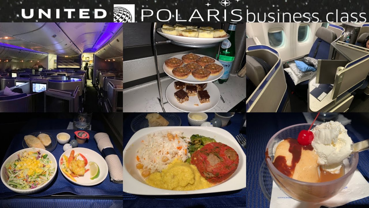 United POLARIS BUSINESS Class: Newark to Mumbai