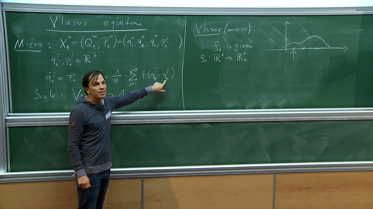 Peter Pickl - Derivation of the Vlasov Equation : Different types of Convergence