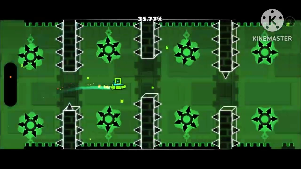 (Geometry Dash)Speed Raker(Easy Demon)