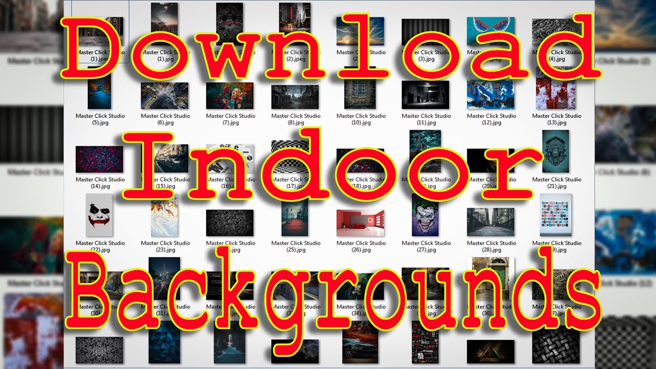 Download Free HD Indoor Background || Indoor Background Video || Master Click Studio Backgrounds.