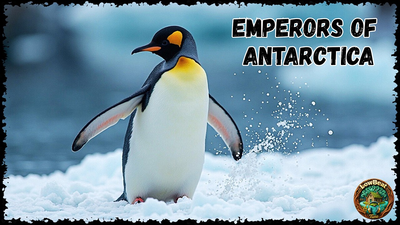 A Peaceful Day with Emperor Penguins 🐧❄️ | Antarctic Piano Music for Calm & Sleep | LowBeat Tune 🍁