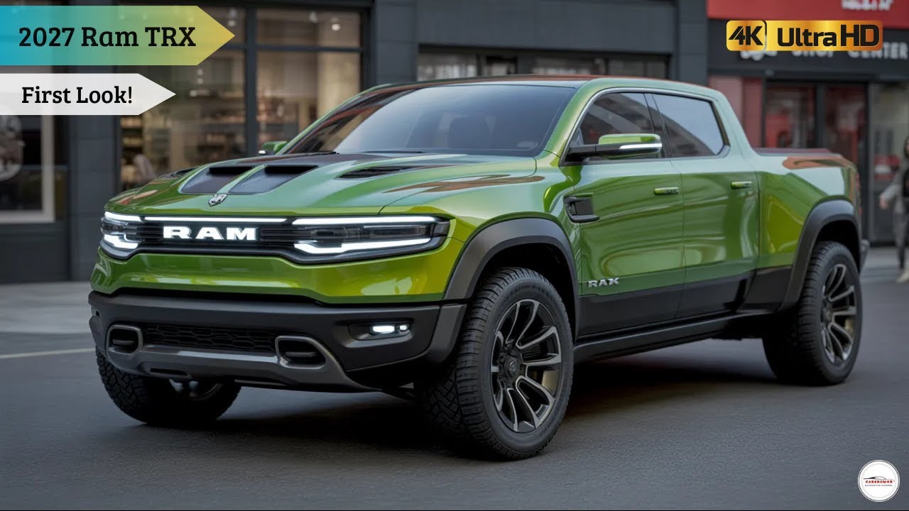 2027 Ram TRX Is BACK – The Off-Road Monster Returns!