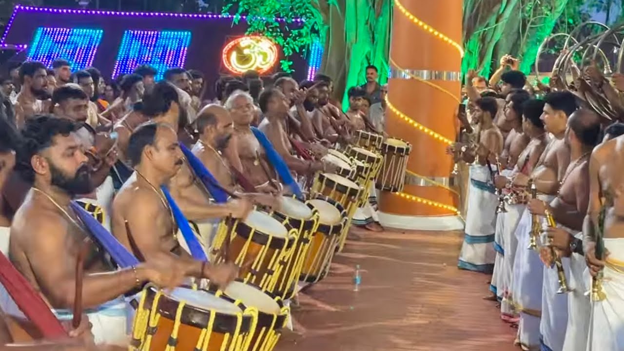 Pandi Melam🔥| Vellithirithi Unni Nair| vettikkavu  bhagavathy Temple irumbanam. (Part 2)