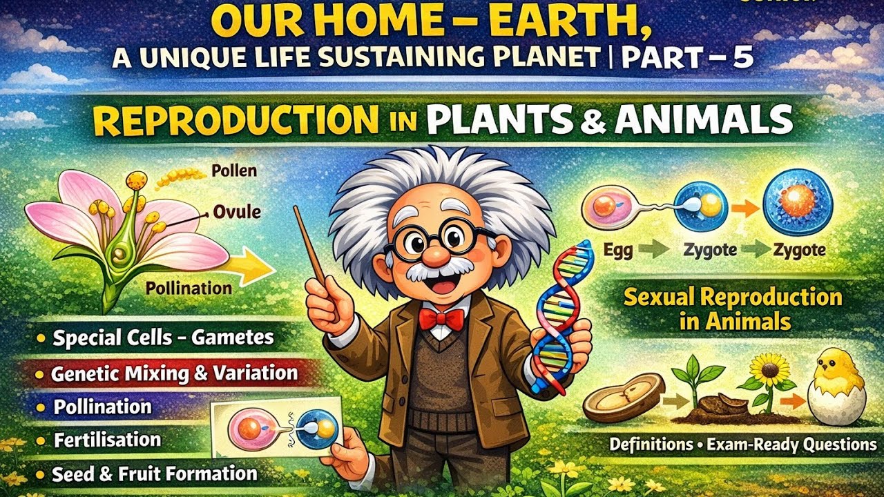 CLASS 8 | SCIENCE| CHAPTER -13 PART-5 | OUR HOME EARTH A UNIQUE LIFE SUSTAINING PLANET| NCERT| CBSE 