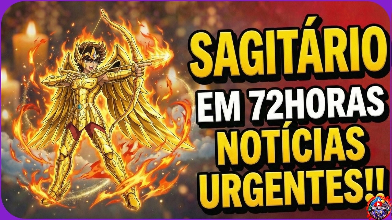 SAGITÁRIO ♐ NOTÍCIA URGENTE! Uma Virada Inesperada em 72 Horas