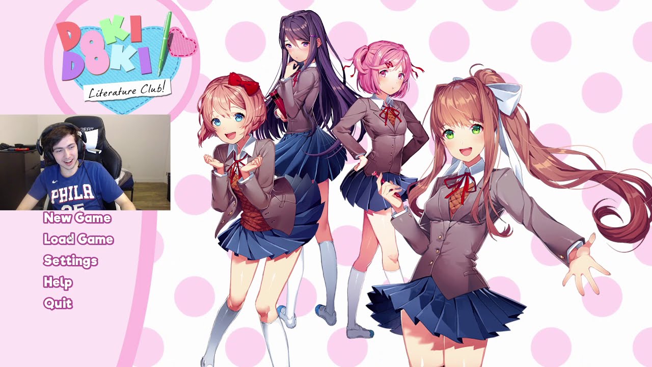 supertf VOD - Doki Doki Literature Club #1