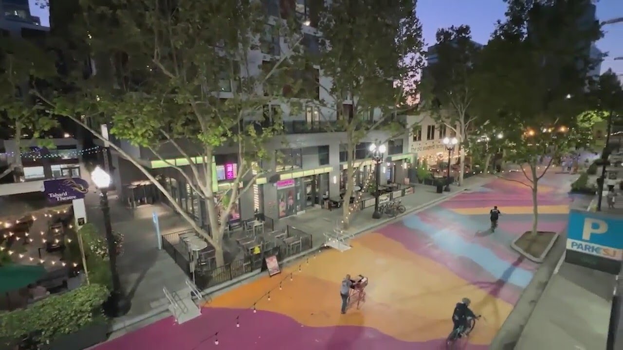 San Jose visitors enjoy October heat