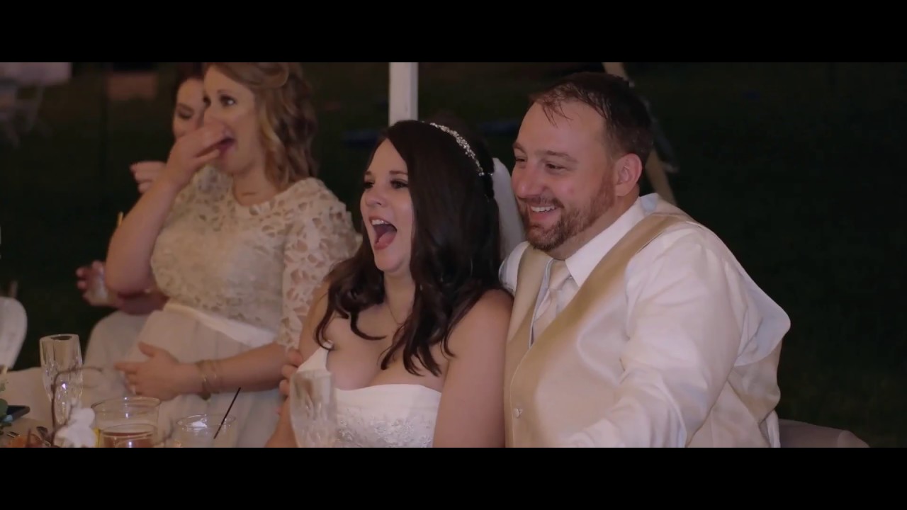 Emily and Eric's amazing Hamilton inspired wedding toast